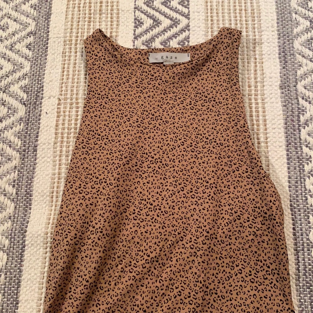 Cheetah Print Body Suit size Small